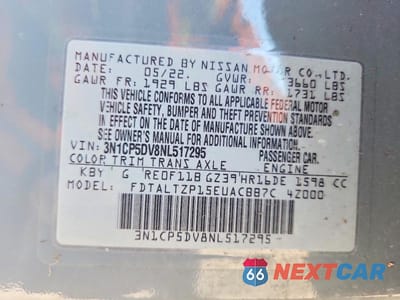 Zdjęcie 14 z 14 samochodu: 2022 NISSAN KICKS SR VIN:3N1CP5DV8NL517295 - miniatura