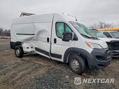 Czwarte zdjęcie samochodu z boku: 2023 RAM PROMASTER 2500 2500 HIGH VIN:3C6LRVDG3PE549448 - miniatura
