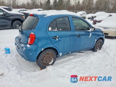 Trzecie zdjęcie samochodu z tyłu: 2015 NISSAN MICRA VIN:3N1CK3CP7FL241568 - miniatura