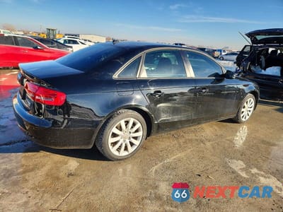 Trzecie zdjęcie samochodu z tyłu: 2014 AUDI A4 PREMIUM VIN:WAUBFAFL4EN026137 - miniatura