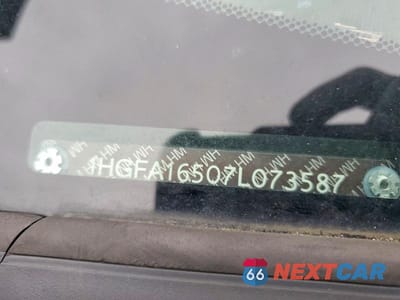 Zdjęcie 12 z 12 samochodu: 2007 HONDA CIVIC LX VIN:1HGFA16507L073587 - miniatura