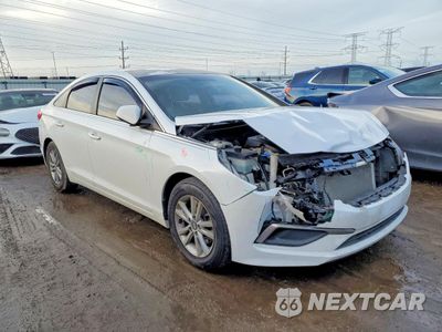 Czwarte zdjęcie samochodu z boku: 2016 HYUNDAI SONATA SE VIN:5NPE24AF1GH382756 - miniatura