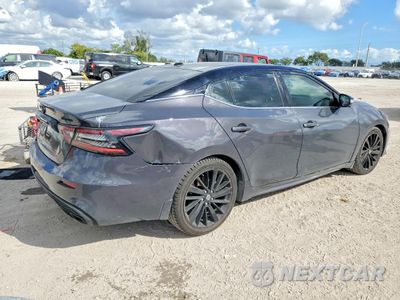 Trzecie zdjęcie samochodu z tyłu: 2021 NISSAN MAXIMA PLATINUM VIN:1N4AA6FV8MC501364 - miniatura