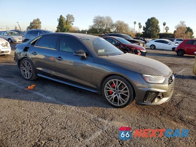 Czwarte zdjęcie samochodu z boku: 2020 AUDI S4 PREMIUM PLUS VIN:WAUB4AF43LA045278 - miniatura