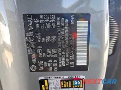 Zdjęcie 13 z 13 samochodu: 2025 HYUNDAI SANTA FE SE VIN:5NMP14GL3SH133017 - miniatura