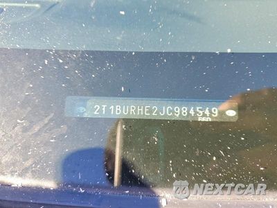 Zdjęcie 12 z 12 samochodu: 2018 TOYOTA COROLLA L VIN:2T1BURHE2JC984549 - miniatura