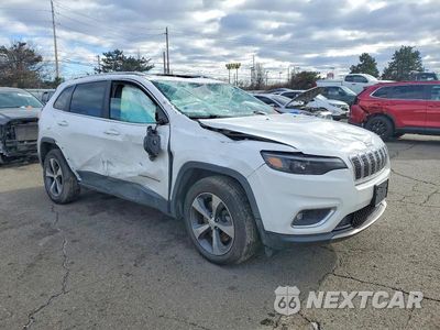 Czwarte zdjęcie samochodu z boku: 2019 JEEP CHEROKEE LIMITED VIN:1C4PJMDN9KD149169 - miniatura
