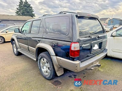 Trzecie zdjęcie samochodu z tyłu: 1999 TOYOTA 4RUNNER LIMITED VIN:JT3HN87R9X0239892 - miniatura