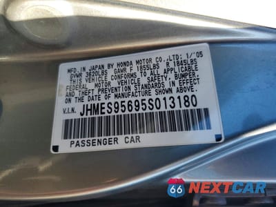 Zdjęcie 12 z 12 samochodu: 2005 HONDA CIVIC HYBRID VIN:JHMES95695S013180 - miniatura