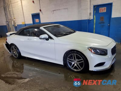Czwarte zdjęcie samochodu z boku: 2017 MERCEDES-BENZ S 550 VIN:WDDXK8CB8HA017547 - miniatura
