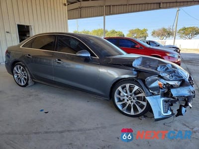 Czwarte zdjęcie samochodu z boku: 2021 AUDI A4 PREMIUM PLUS 45 VIN:WAUEAAF49MA086828 - miniatura