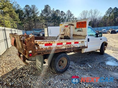 Trzecie zdjęcie samochodu z tyłu: 2001 FORD F350 SUPER DUTY DUMP TRUCK VIN:1FDWF36L61EC01512 - miniatura