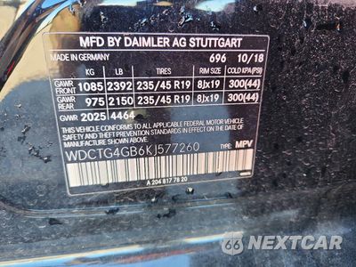 Zdjęcie 14 z 15 samochodu: 2019 MERCEDES-BENZ GLA 250 4MATIC VIN:WDCTG4GB6KJ577260 - miniatura