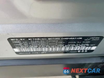 Zdjęcie 12 z 12 samochodu: 2023 MITSUBISHI OUTLANDER SE VIN:JA4J3UA81PZ012021 - miniatura