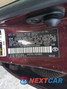 Zdjęcie 12 z 12 samochodu: 2007 TOYOTA AVALON XL VIN:4T1BK36B27U170064 - miniatura
