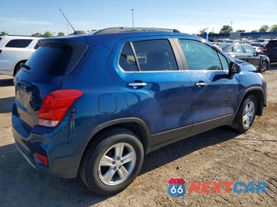 Trzecie zdjęcie samochodu z tyłu: 2019 CHEVROLET TRAX 1LT VIN:3GNCJLSB3KL242837 - miniatura