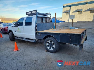 Drugie zdjęcie samochodu z przodu: 2011 FORD F350 SUPER DUTY FLATBED TRUCK VIN:1FT8W3BT7BEB14187 - miniatura