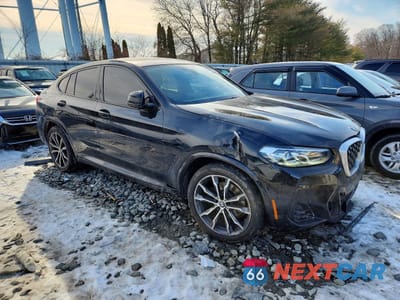 Czwarte zdjęcie samochodu z boku: 2022 BMW X4 XDRIVE30I VIN:5UX33DT00N9M51258 - miniatura