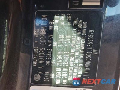 Zdjęcie 13 z 13 samochodu: 2020 KIA SEDONA EX VIN:KNDMC5C11L6595579 - miniatura