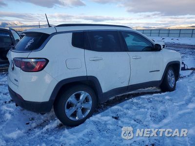 Trzecie zdjęcie samochodu z tyłu: 2018 JEEP COMPASS LATITUDE VIN:3C4NJDBB9JT152985 - miniatura