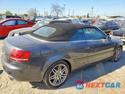 Trzecie zdjęcie samochodu z tyłu: 2009 AUDI A4 2.0T CABRIOLET QUATTRO VIN:WAUDF48H89K007746 - miniatura