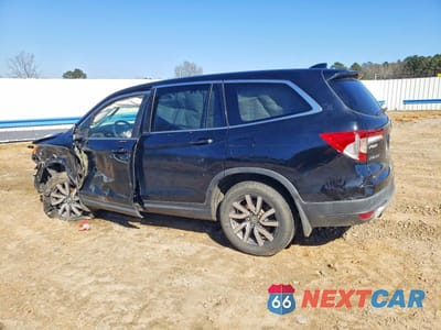 Drugie zdjęcie samochodu z przodu: 2019 HONDA PILOT EXL VIN:5FNYF5H44KB017040 - miniatura