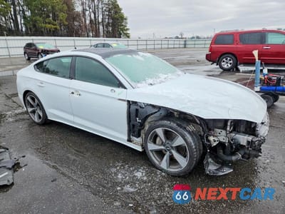 Czwarte zdjęcie samochodu z boku: 2021 AUDI A5 PREMIUM PLUS 45 VIN:WAUFACF50MA019897 - miniatura