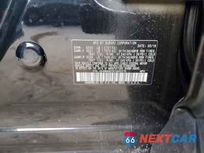 Zdjęcie 12 z 12 samochodu: 2019 SUBARU ASCENT PREMIUM VIN:4S4WMABD0K3480316 - miniatura