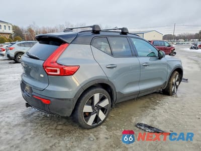 Trzecie zdjęcie samochodu z tyłu: 2023 VOLVO XC40 RECHARGE PLUS VIN:YV4ED3UW7P2070262 - miniatura
