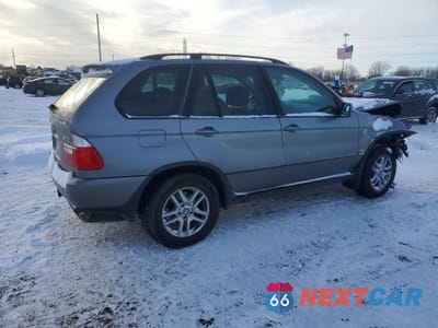 Trzecie zdjęcie samochodu z tyłu: 2004 BMW X5 3.0I VIN:5UXFA135X4LB09351 - miniatura