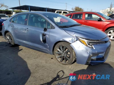 Czwarte zdjęcie samochodu z boku: 2024 TOYOTA COROLLA SE VIN:5YFS4MCE6RP176680 - miniatura