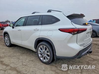 Drugie zdjęcie samochodu z przodu: 2022 TOYOTA HIGHLANDER LIMITED VIN:5TDDZRBH4NS587922 - miniatura