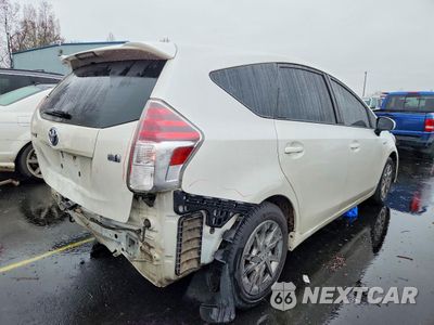 Trzecie zdjęcie samochodu z tyłu: 2015 TOYOTA PRIUS V VIN:JTDZN3EUXFJ029238 - miniatura