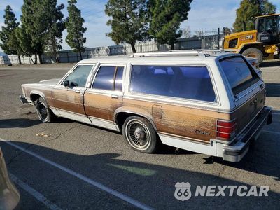 Drugie zdjęcie samochodu z przodu: 1985 MERCURY MARQUIS COLONY PARK VIN:2MEBP94F2FX626360 - miniatura