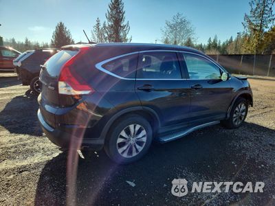 Trzecie zdjęcie samochodu z tyłu: 2014 HONDA CR-V EXL VIN:5J6RM4H71EL045713 - miniatura
