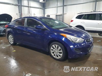 Czwarte zdjęcie samochodu z boku: 2013 HYUNDAI ELANTRA GLS VIN:5NPDH4AE9DH164447 - miniatura