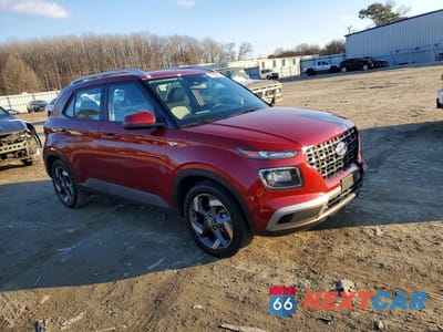 Czwarte zdjęcie samochodu z boku: 2024 HYUNDAI VENUE SEL VIN:KMHRC8A3XRU328484 - miniatura