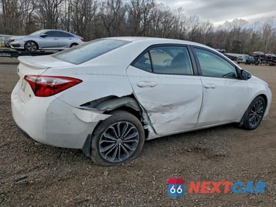 Trzecie zdjęcie samochodu z tyłu: 2016 TOYOTA COROLLA L VIN:2T1BURHE0GC585132 - miniatura