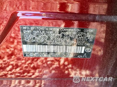 Zdjęcie 12 z 13 samochodu: 2008 LEXUS ES 350 VIN:JTHBJ46G982235822 - miniatura