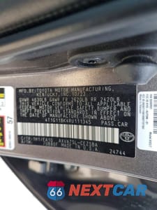 Zdjęcie 12 z 12 samochodu: 2024 TOYOTA CAMRY SE VIN:4T1G11BK4RU111345 - miniatura