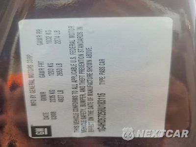 Zdjęcie 12 z 12 samochodu: 2008 BUICK LUCERNE CXL VIN:1G4HD57258U183116 - miniatura