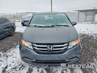 Piąte zdjęcie samochodu w środku: 2017 HONDA ODYSSEY SE VIN:5FNRL5H32HB014781 - miniatura