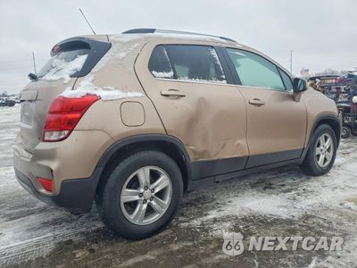 Trzecie zdjęcie samochodu z tyłu: 2018 CHEVROLET TRAX 1LT VIN:3GNCJLSB5JL258889 - miniatura