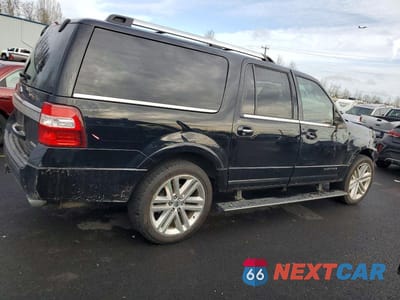 Trzecie zdjęcie samochodu z tyłu: 2017 FORD EXPEDITION EL PLATINUM VIN:1FMJK1MT8HEA10293 - miniatura