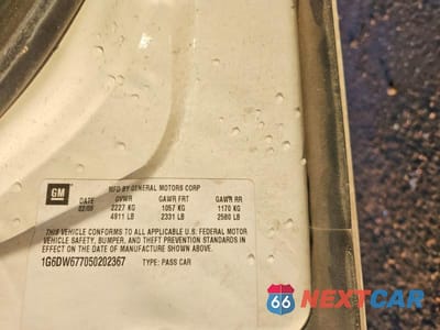Zdjęcie 12 z 12 samochodu: 2005 CADILLAC STS VIN:1G6DW677050202367 - miniatura