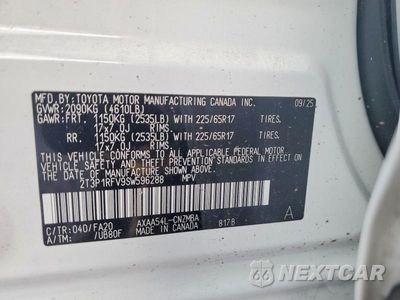 Zdjęcie 14 z 14 samochodu: 2025 TOYOTA RAV4 XLE VIN:2T3P1RFV9SW596288 - miniatura