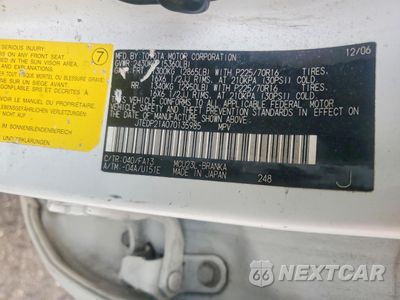 Zdjęcie 13 z 13 samochodu: 2007 TOYOTA HIGHLANDER SPORT VIN:JTEDP21A070135985 - miniatura