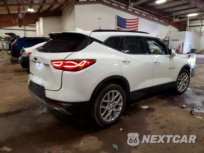 Trzecie zdjęcie samochodu z tyłu: 2023 CHEVROLET BLAZER 2LT VIN:3GNKBHR40PS227822 - miniatura