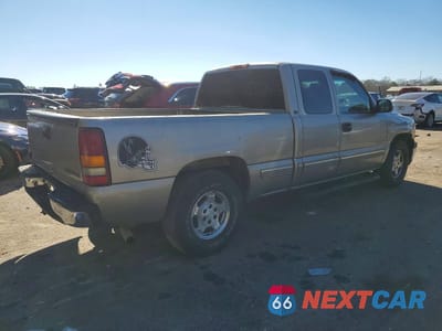 Trzecie zdjęcie samochodu z tyłu: 1999 CHEVROLET SILVERADO C1500 VIN:2GCEC19TXX1265023 - miniatura
