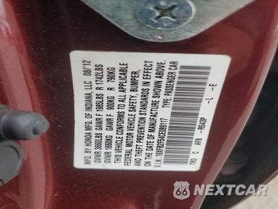 Zdjęcie 12 z 13 samochodu: 2012 HONDA CIVIC LX VIN:19XFB2F54CE089117 - miniatura